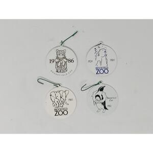 Brookfield Zoo Christmas Ornaments 1980s (4)